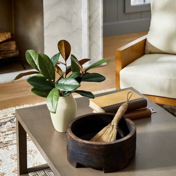 Dark Wood Bowl - Threshold Studio McGee -‎ Target 2022 - Picture 2 of 5